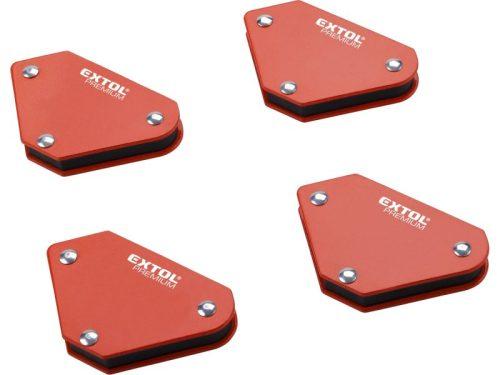 EXTOL PREMIUM 8815180 magnet-úhelník svařovací sada 4ks