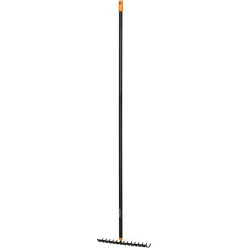 FISKARS 1016036 ocelové hrábě Solid 135715 s hliníkovou násadou