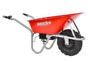 HECHT 2620 akumul&aacute;torov&eacute; stavebn&iacute; kolečko 80 lit. 24V 12Ah