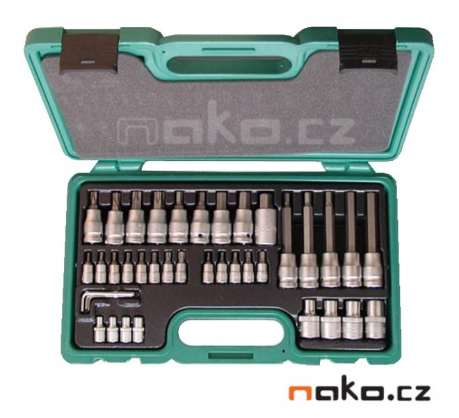 HONITON H0204 sada hlavic TRX + imbus 40 dílů
