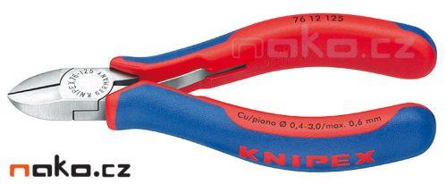 KNIPEX 7612125 boční štípací kleště pro el. mechaniky 125mm