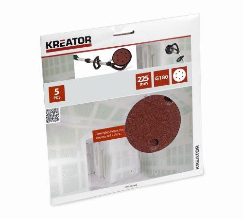 KREATOR KRT232008 brusný výsek 225mm 5ks G180