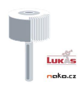 LUKAS SFL 10x10x3 NK120 brousící vějíř stopkový