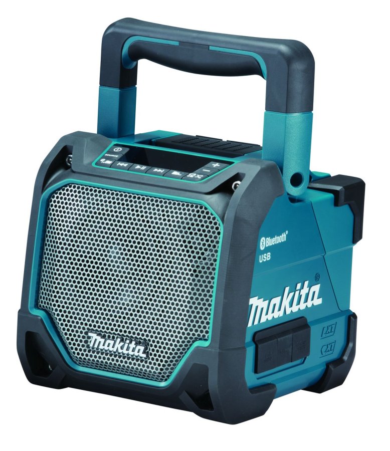 MAKITA DMR202 stavební aku přehrávač s USB a Bluetooth Li-ion 10