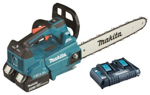 MAKITA DUC356PT2B aku řetězová pila Li-ion LXT 2x18V/5