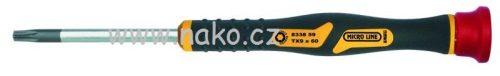NAREX BYSTŘICE 8338 56 šroubovák TORX T-6 pro jemnou mechaniku