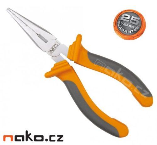 NEO TOOLS kleště dlouhé zúžené 200mm 01-014