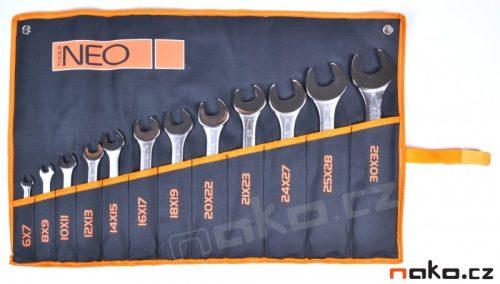 NEO TOOLS sada otevřených klíčů 6-32mm