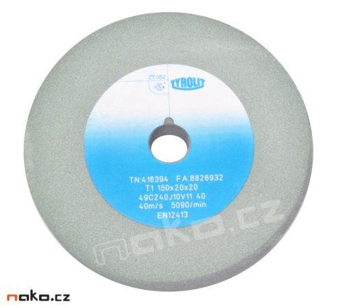 TYROLIT kotouč brusný 150x20x20mm 49C240J10V40