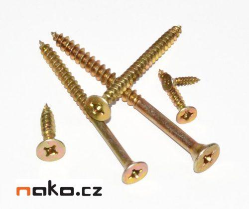 Vrut 5x35 (20ks) UNIQUADREX zápustný