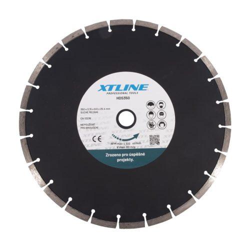 XTline HDS350 kotouč diamantový řezný segmentový 350x25