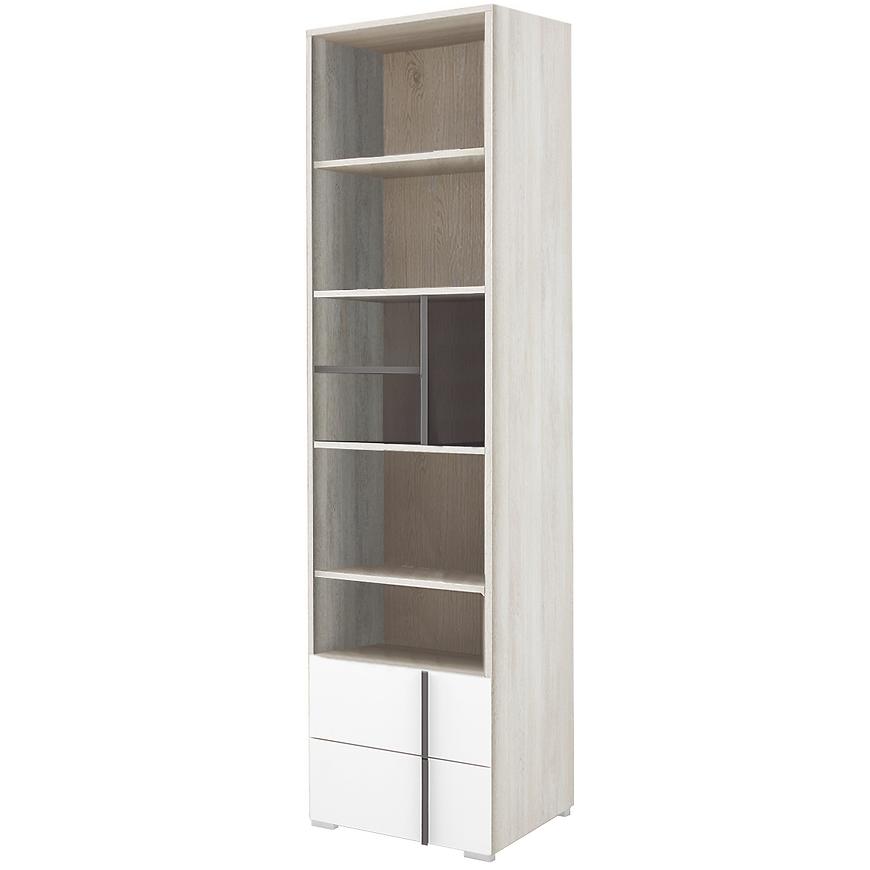 Regál Remo RM5 dub wilton/bílá/antracit Baumax
