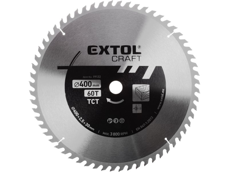 EXTOL CRAFT 19122 kotouč pilový 400x2