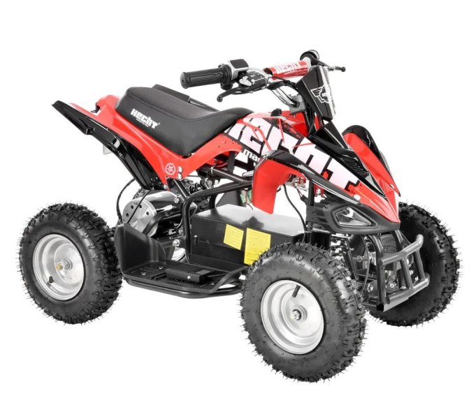 HECHT 54100 RED akumulátorová čtyřkolka 36V 12Ah červená