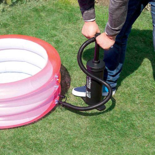 Ruční pumpa 37 cm + 3 adaptery 62086 Bestway