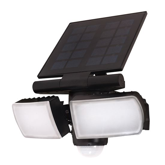 SOLIGHT WO772 solární aku LED osvětlení se senzorem 8W 600lm LiIon 2Ah