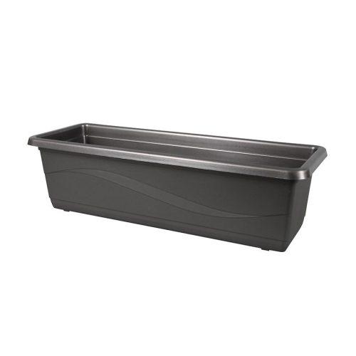 Truhlík lobelia š50cm; v14cm - antracit Baumax