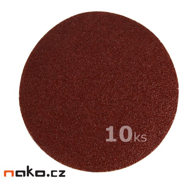 EXTOL PREMIUM 8803558 brusný výsek 125mm P240 suchý zip 10ks