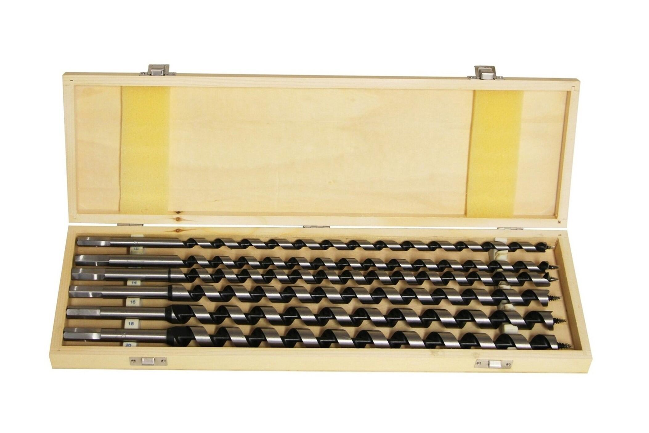 PROTECO 12-SADA-460 sada vrtáků do dřeva had. 460mm 6-dílná (10