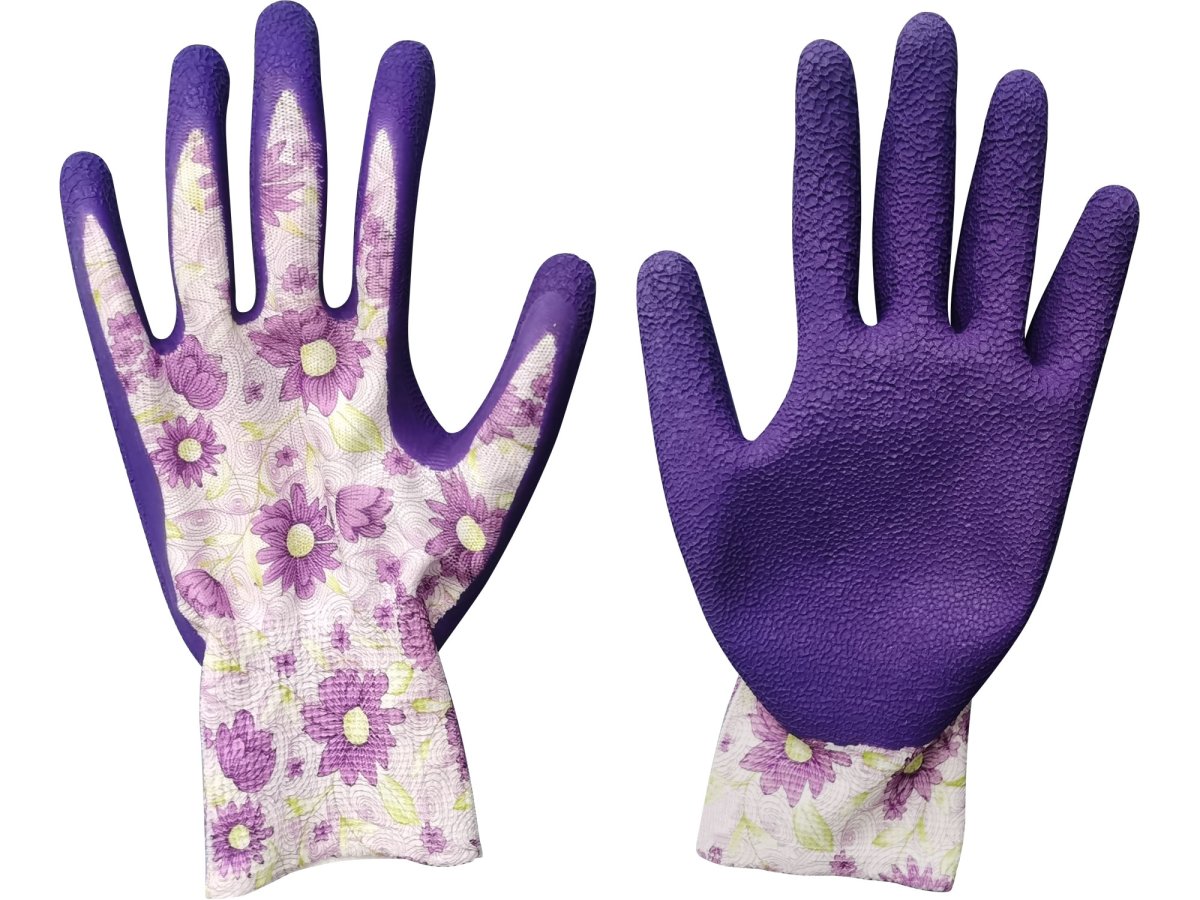 EXTOL LADY 8856664 rukavice polyesterové bezešvé polomáčené v latexu