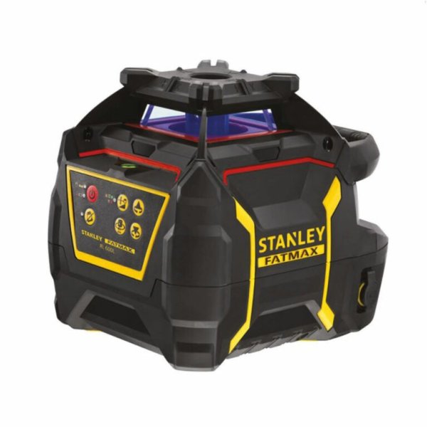 STANLEY RL 600L FATMAX červený rotační laser s přijímačem FMHT77449-1