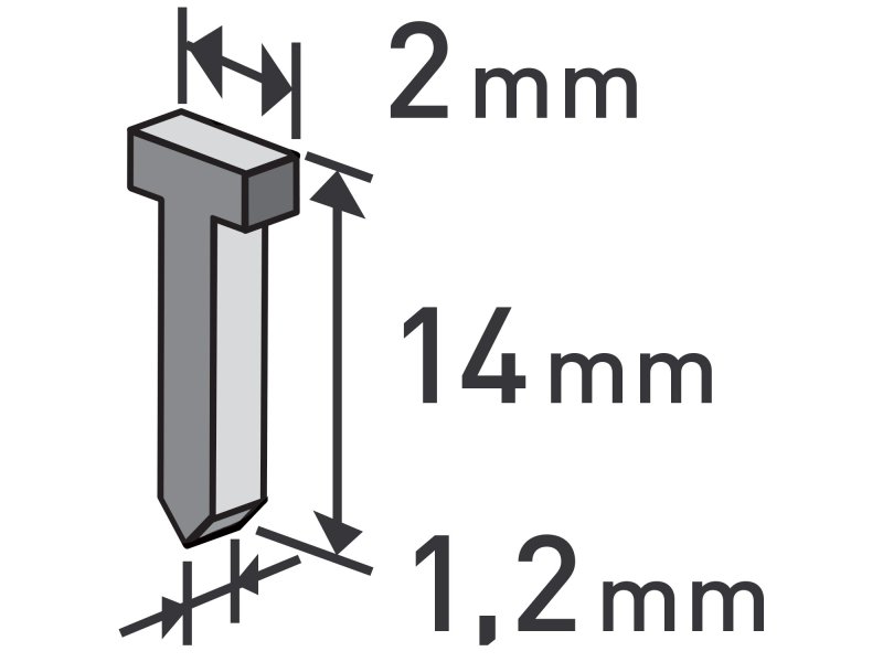 EXTOL PREMIUM 8852405 hřebíky 14mm