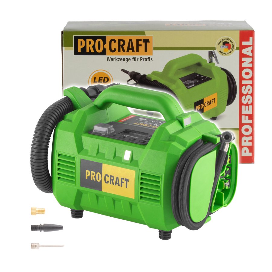PROCRAFT LK30 BB aku kompresor vysoko a nízkotlaký 20V LiIon bez aku