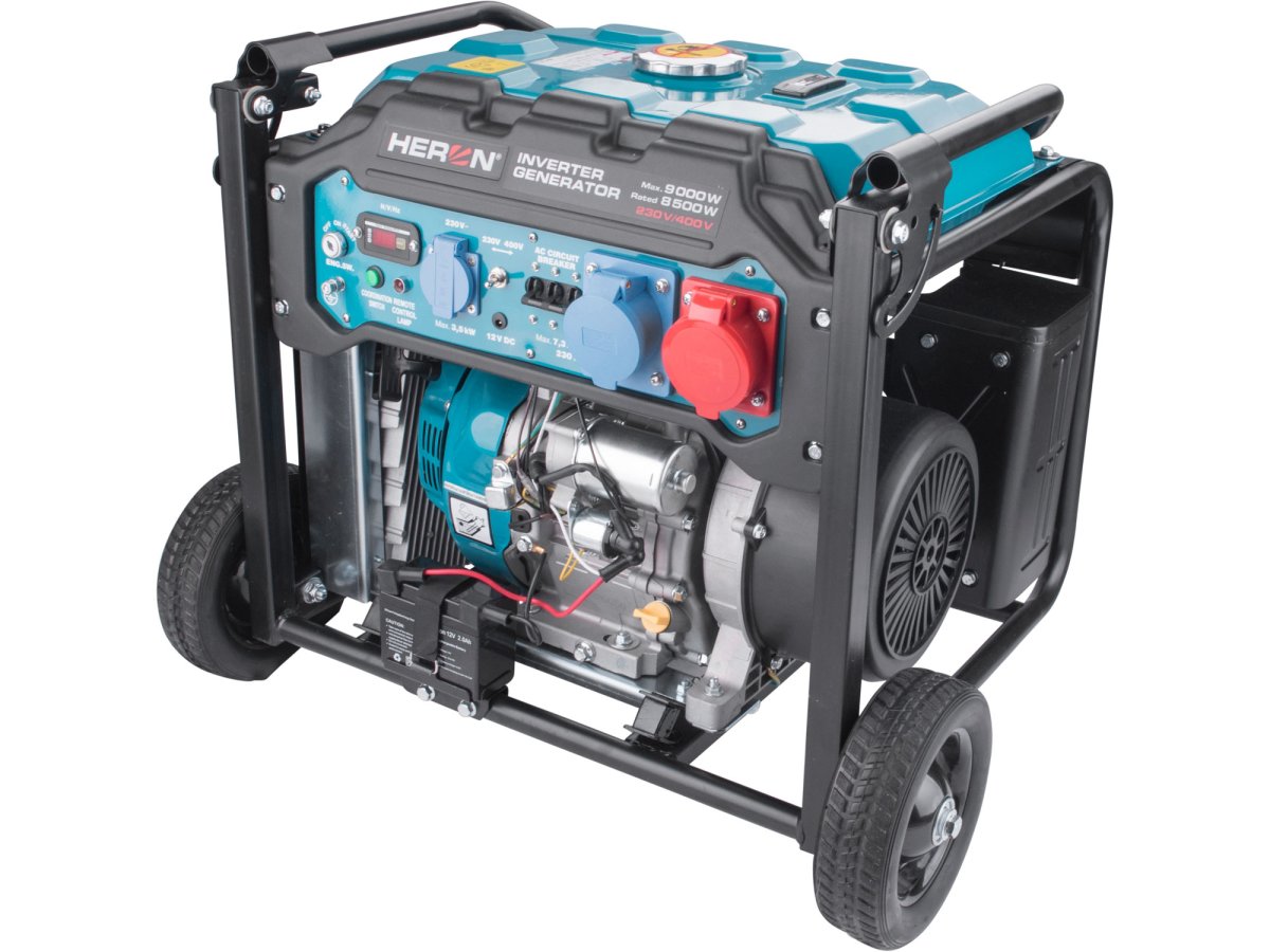 HERON 8896235 elektrocentrála digitální invertorová 9kW el. start