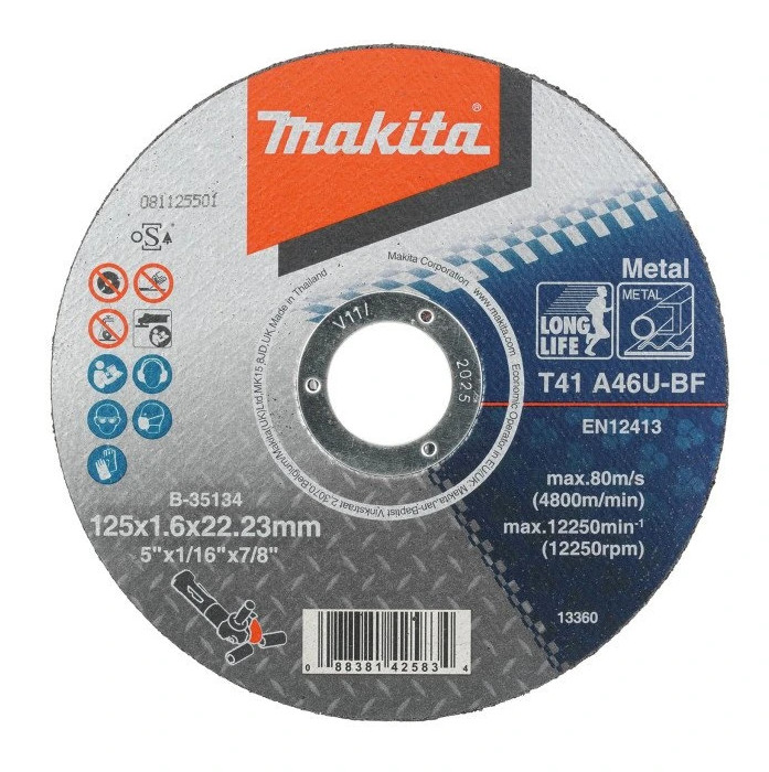MAKITA B-35134 řezný kotouč 125x1