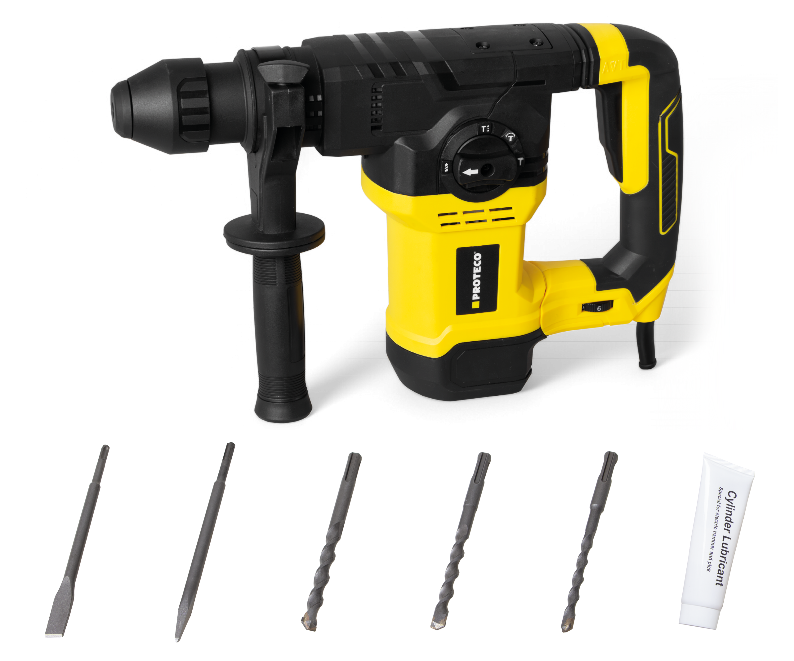 PROTECO 51.03-KV-1500-PLUS-7 vrtací kladivo PROFI 1500 W