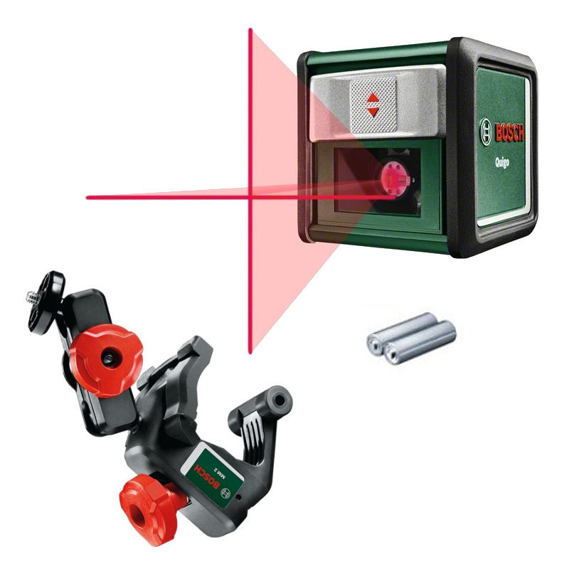 BOSCH Quigo samonivelační křížový laser červený 0603663503