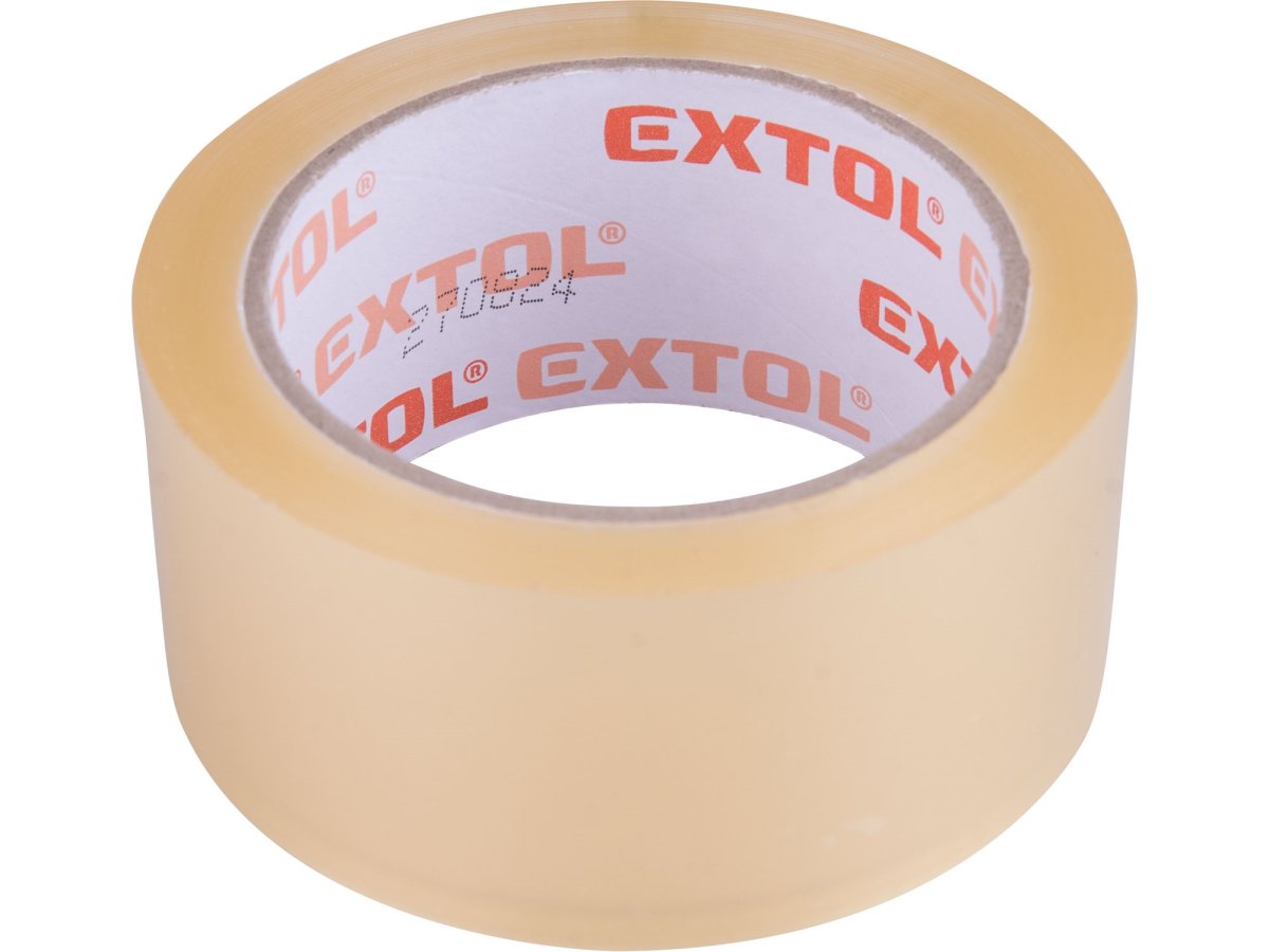 EXTOL PREMIUM 8856323 páska lepicí tichá transparentní 48mm x 66m x 0