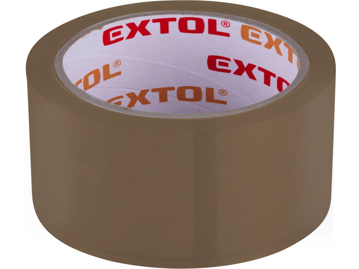 EXTOL PREMIUM 8856325 páska lepicí tichá hnědá 48mm x 66m x 0