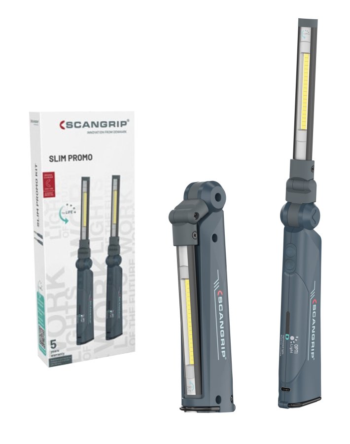 SCANGRIP SLIM PROMO sada dvou inspekčních svítilen 3v1 USB-C 49.0590