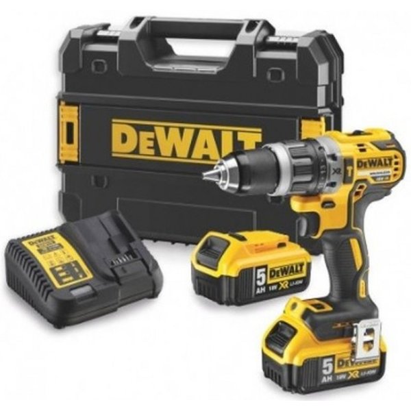 DeWALT DCD708P2T bezuhlíková aku vrtačka LiIon 18V/2x5