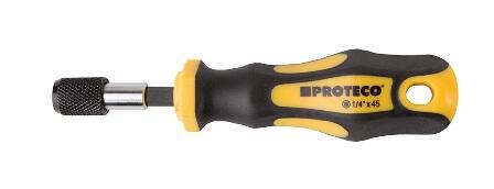PROTECO 07-200-01 držák bitů 45 mm s rukojetí