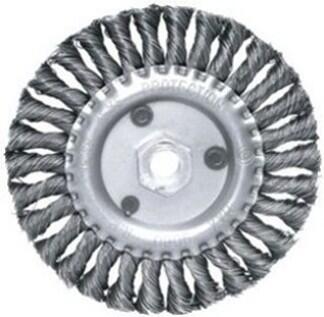 PROTECO 2360-125 kartáč okružní copánkový 125mm M14 Fe 0.5 mm PROTECO